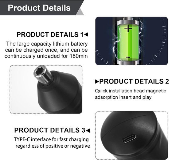 Epoxyhars-mixer, werkt op batterijen, epoxyharsmixer, USB-oplaadbaar, elektrische handmixer met 4 herbruikbare roerpeddels voor hars, siliconenmix — afbeelding 2