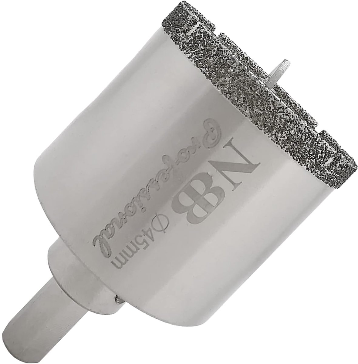 SnelShoppen - Diamant Boor Bit 45mm - Diamant Gatenzaag met Driehoekige Shank - Nat Boren in Marmer, Luxe Steen, Keramiek, Graniet, Tegels, Glas voor