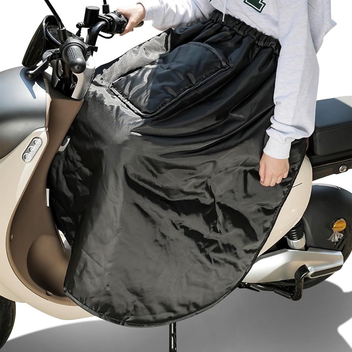 SnelShoppen - Scooter Voetenzak - Waterdichte en Winddichte Beenbedekking voor Scooter - Draagbare Motor Beenbedekking - Beschermt Benen tegen Koude -