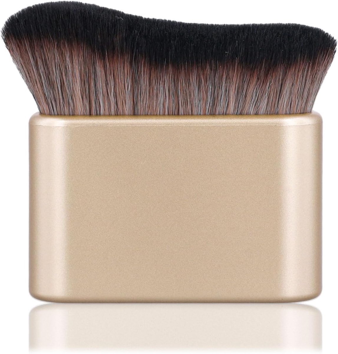 SnelShoppen - Self Tanning Brush voor Liquid Foundation, Body Makeup Brush Applicator, Matt Gold, Perfect voor Zelfbruiners en Dagelijkse Make-up
