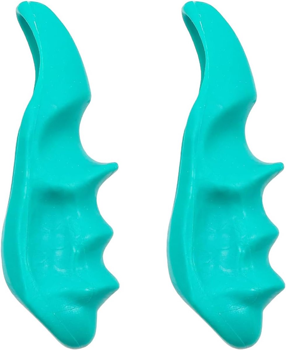 SnelShoppen - 2 Stuks Groene Duim Massager - Acupressuur Massage Tool voor Diepe Spiermassage - Ontspanning voor Nek, Rug, Armen, Benen - Ideaal voor
