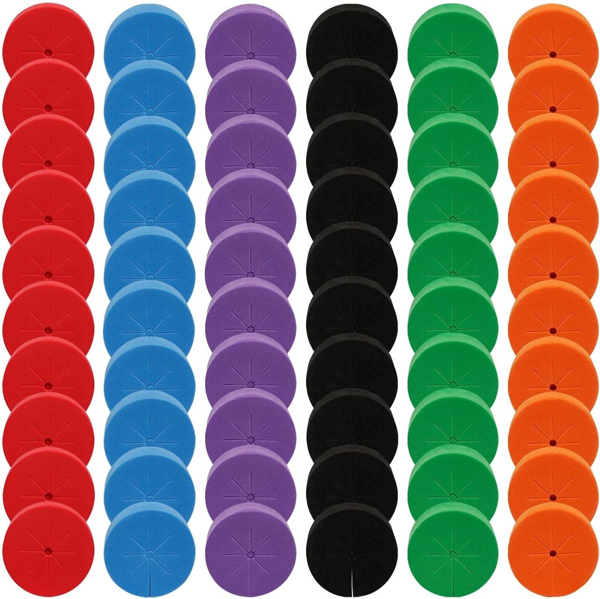 Cloning Collars voor Hydroponics, Ideaal voor Plantenvermeerdering met Schuim en Sponges, 6 Kleuren Beschikbaar