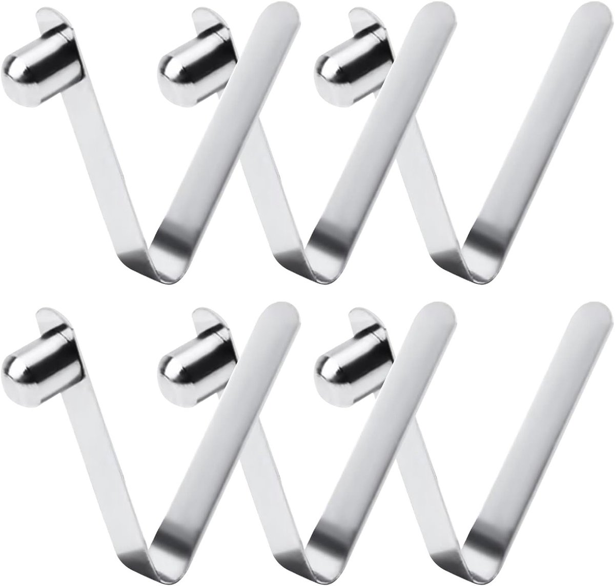 Verstelbare RVS Spring Clip voor Kajak en Tent, Duurzame Push Button Snap Clip voor Buitenactiviteiten, Ideaal voor Kamperen en Watersport