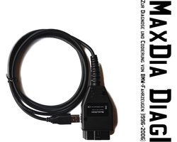SnelShoppen - Diag1 Diagnosetool voor BMW 1996-2006 - Foutgeheugen Lezen & Wissen - Auto Coderen & Programmeren - OBD1 Adapter Optioneel