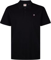 Petrol Industries - Heren Plus Size Katoenen piqué polo ironhouse - Zwart - Maat 3XL
