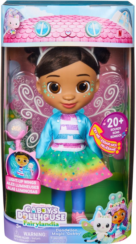 Fairylandia Gabby pop met licht en geluid