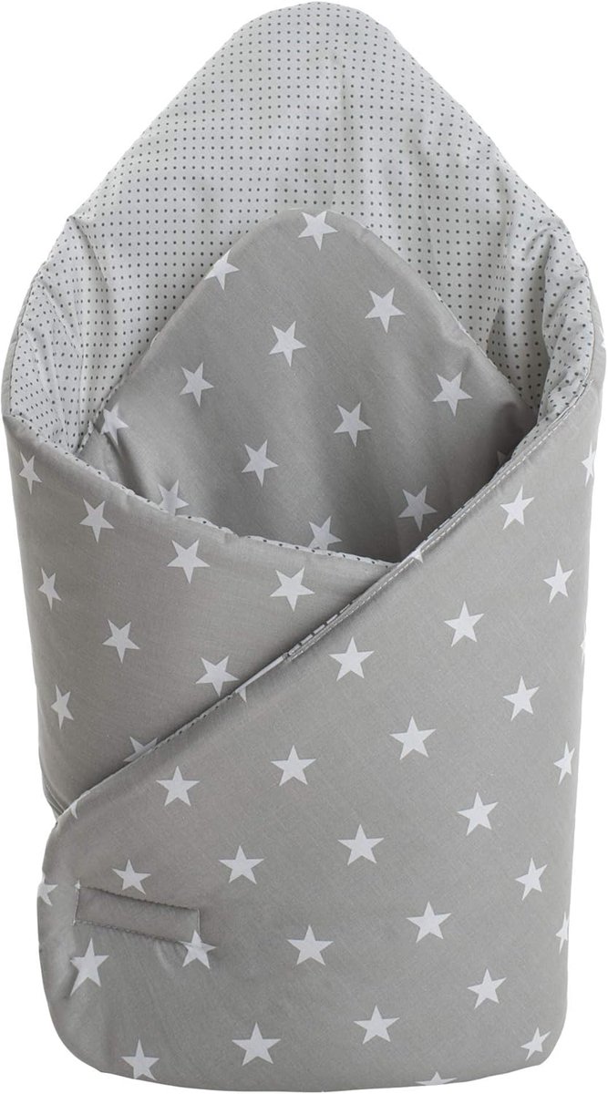 SnelShoppen - Multifunctioneel Kussen 100% Katoen 75x75 cm Dubbelzijdig Zacht Antiallergisch voor Baby's - Perfect voor Kinderwagen, Draagzak en Versc