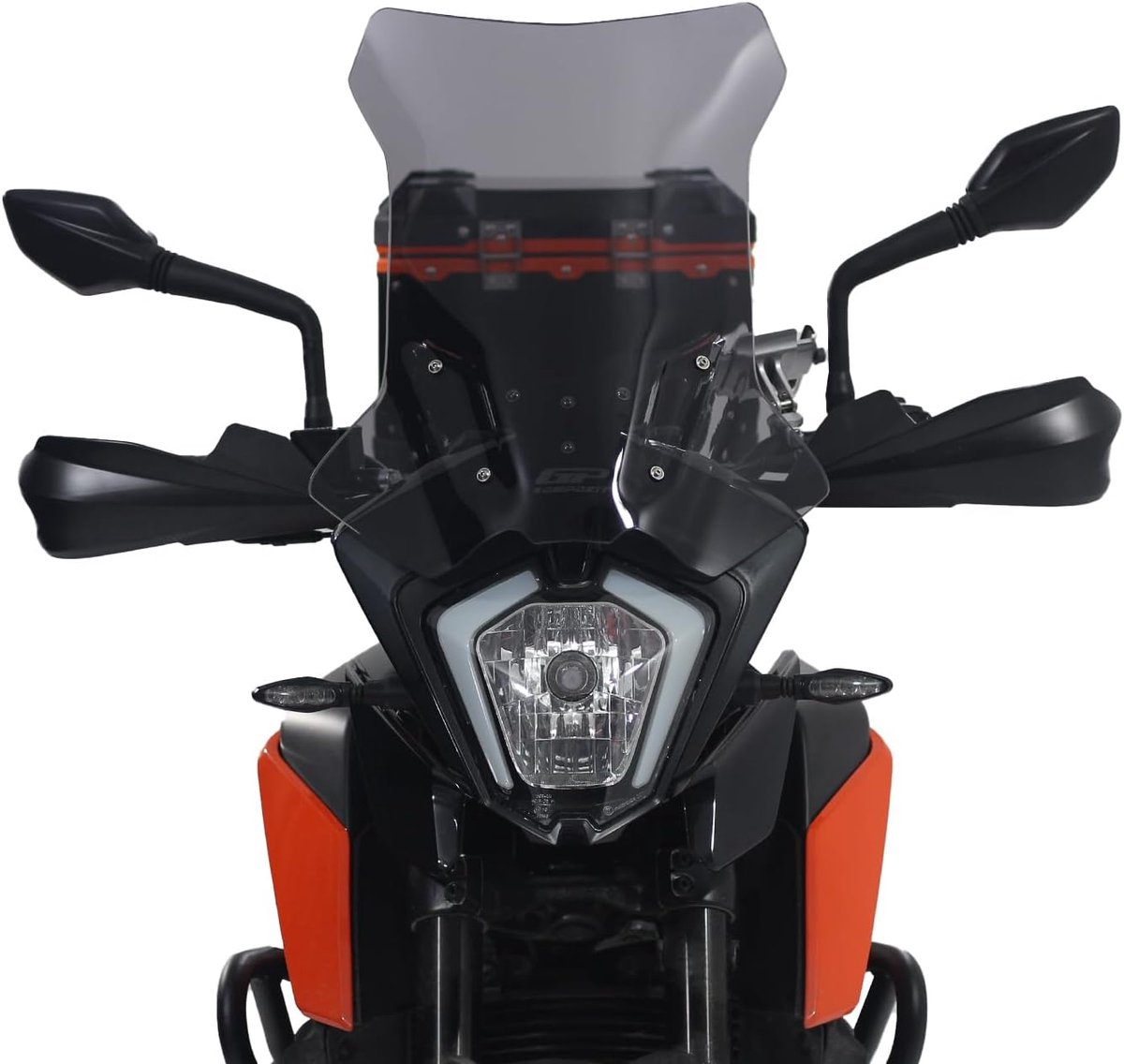 Motor Voorruit - Windscherm Deflector - Comfortabel Rijden - Krasbestendig Acryl - 49 cm - Transparant