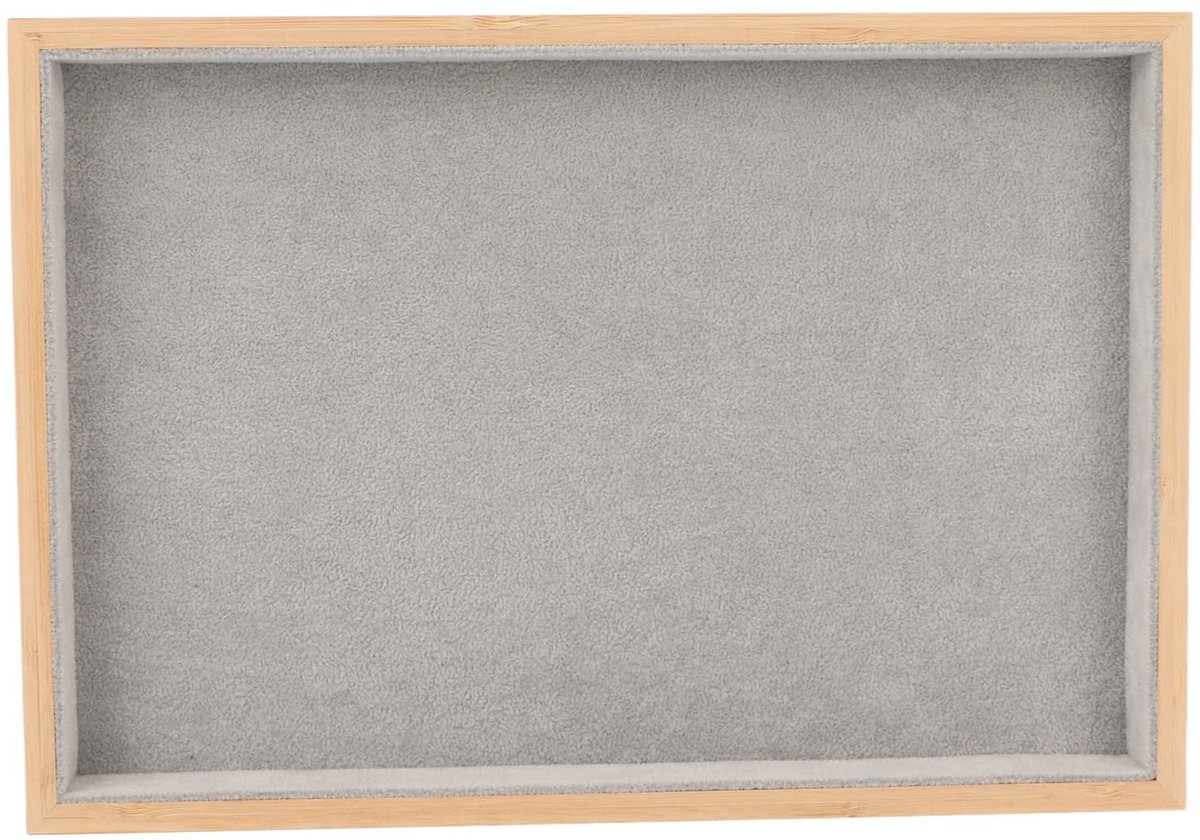 Dailygoods- Sieradenbakje - Flanellen Organiser - Stapelbaar - Lichtgewicht - Schokbestendig - Elegante Uiterlijk - Beschermt Sieraden - Sieradenorganizer