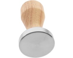 Koffie Tamper - Espresso Drukker - Espresso Bereiden - Ergonomisch Handvat - 9.1cm Hoog - Zwart
