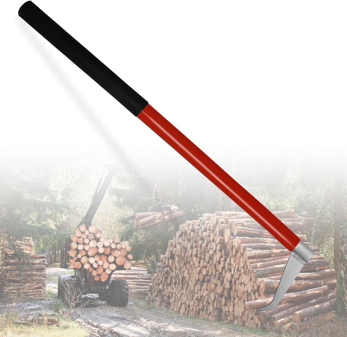 Houtkapgereedschap - Houtlifter - Hout Verplaatsen - Ergonomische Houding - 30 inch - Staal