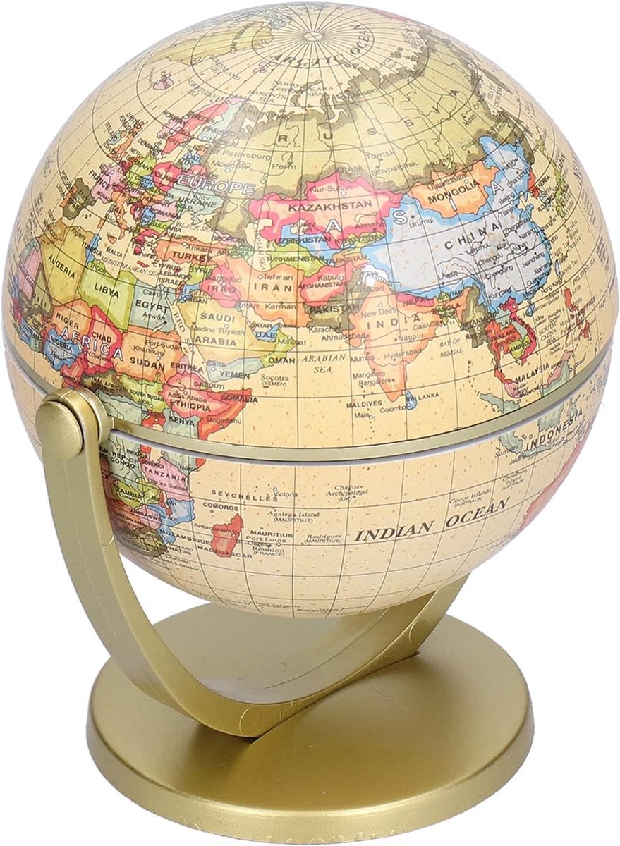 Earth Globe, Wereldbol Voor Kinderen, Volwassenen, Wereldbol Voor Jongens En Meisjes, Verken De Aarde In Levendige Details, Leermiddel