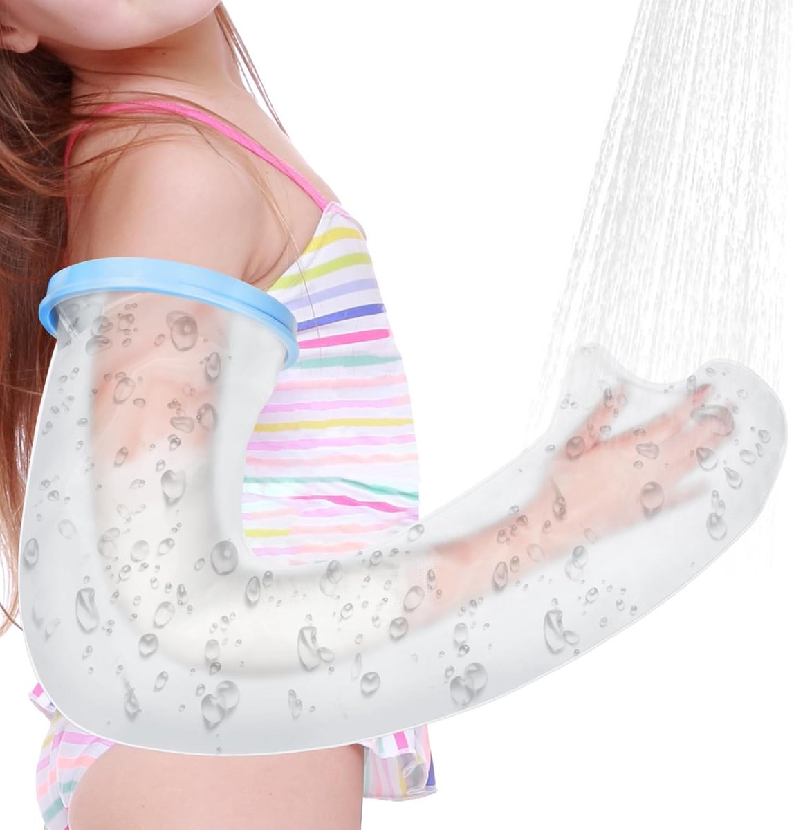 Waterdichte gipsafdekking voor kinderen arm, waterdichte gipsafdekking arm voor douche, waterdichte gipsafdekking arm, gips handmouw verbandsbeschermer, herbruikbare gipsbeschermers voor pols