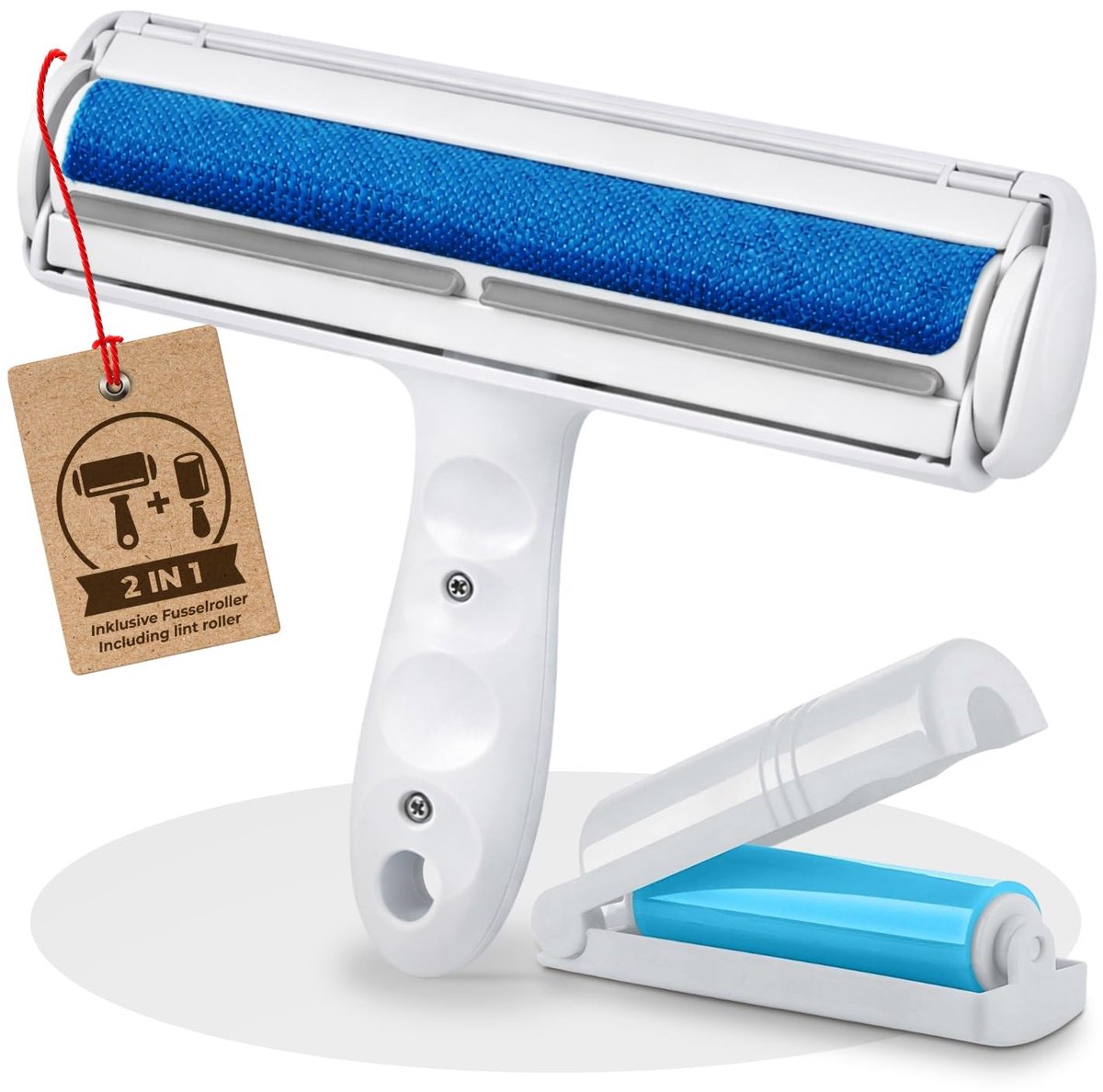 Omgoods - Dierenhaarverwijderaar met Pluizenroller 2-in-1 Set