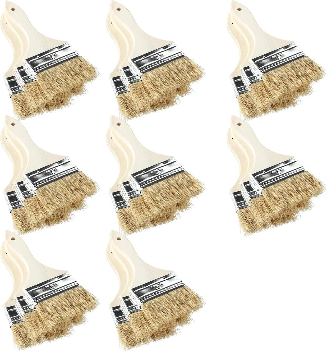 Omgoods - Set van 24 Verfkwasten voor DIY Klussen