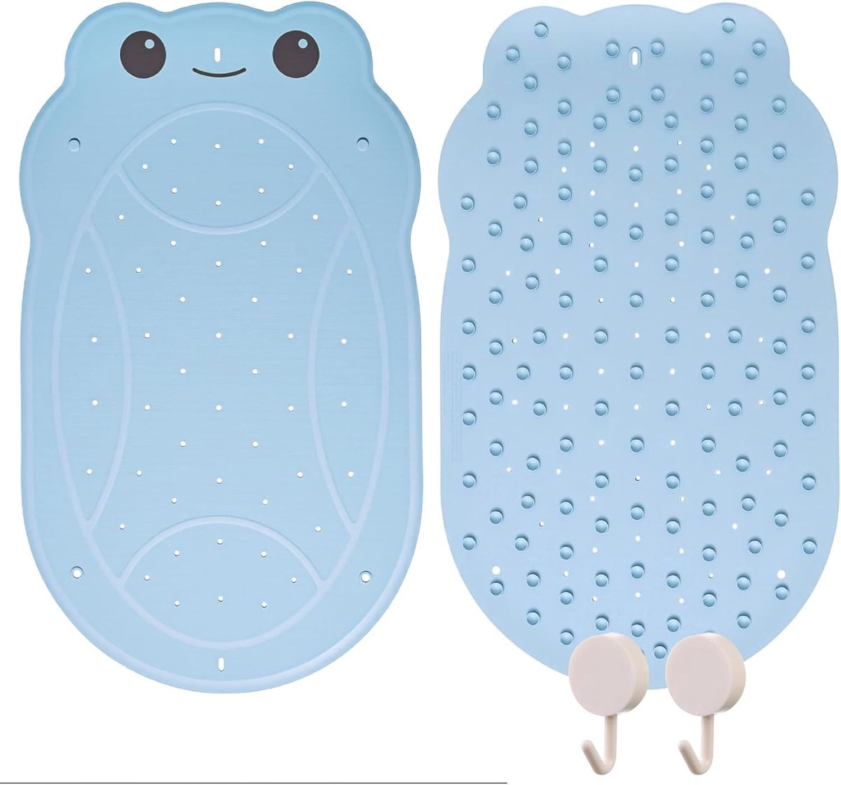 Omgoods - Veiligheid Badmat voor Kinderen in Frosvorm (Blauw)