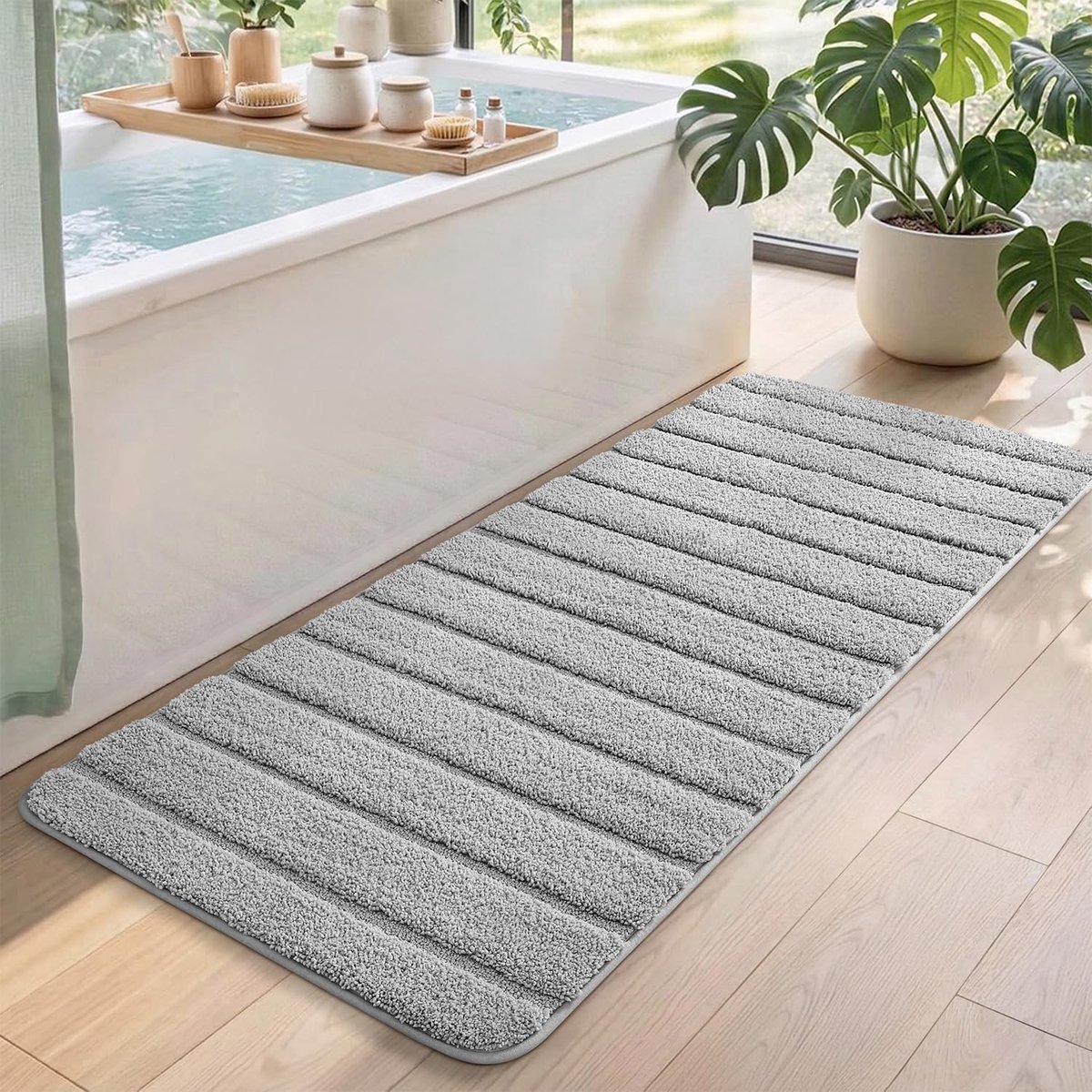 Omgoods - DEXI Badmat 60x150cm, Zacht en Absorberend