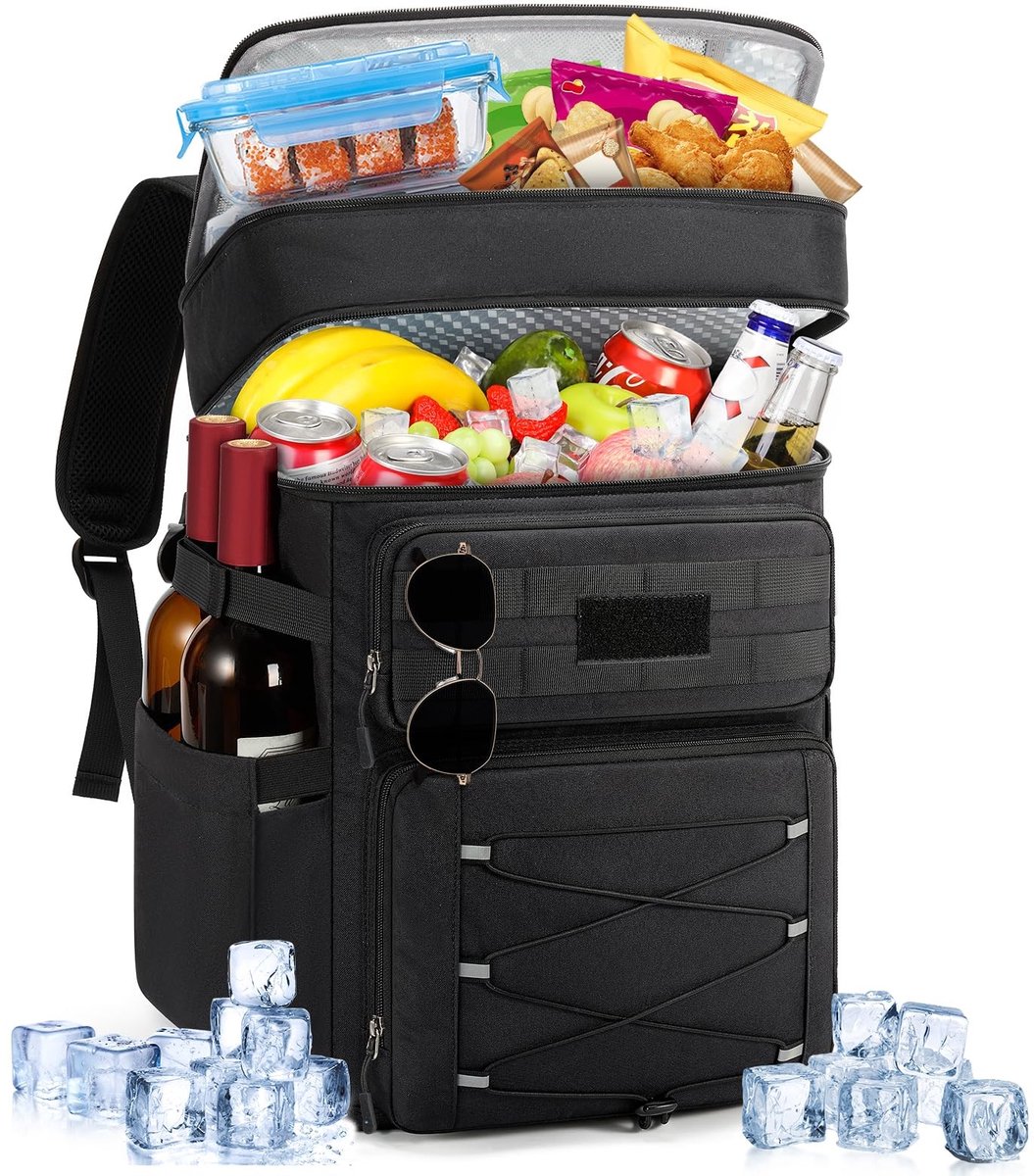 Omgoods - Koelrugzak 30L - Dubbele Zone Thermo Isolatie