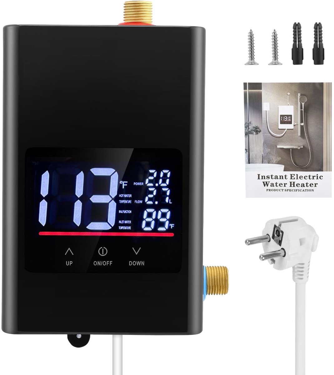 Omgoods - Compacte Doorstroomboiler met Afstandsbediening