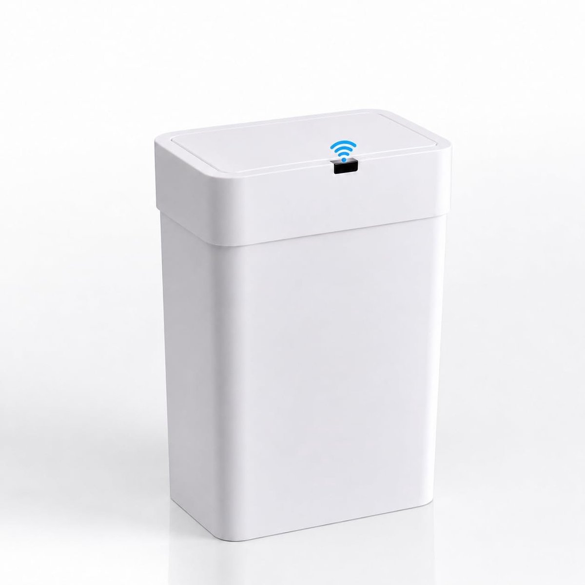 Omgoods - Automatische Sensor Prullenbak 15L Wit