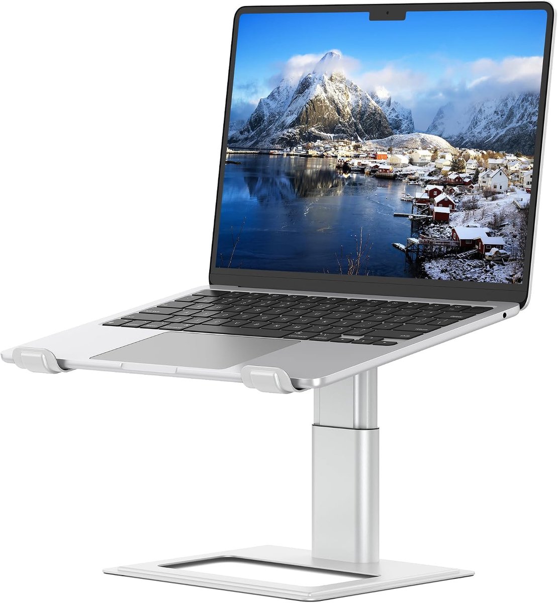 Verstelbare laptopstandaard voor bureau, computerstandaard