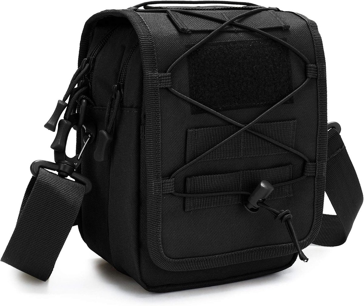 Heuptas voor heren, sporttas, militaire schoudertas voor kamperen, wandelen, fietsen, reizen, wandelen, smartphonehouder, geldsleutel