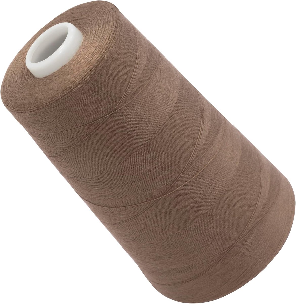 - C72833 - Naaigarenhaspel 120 (40/2) 4000 m - van polyester - confectie, kleinwaren, garen, koord, draad, naaien, kleding, draad - kleur bruin - melkkoffie - donker