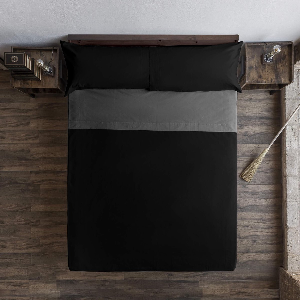 Omgoods - Complete Eenpersoons Dekbedovertrekset - 100% Katoen voor 105 cm Bed