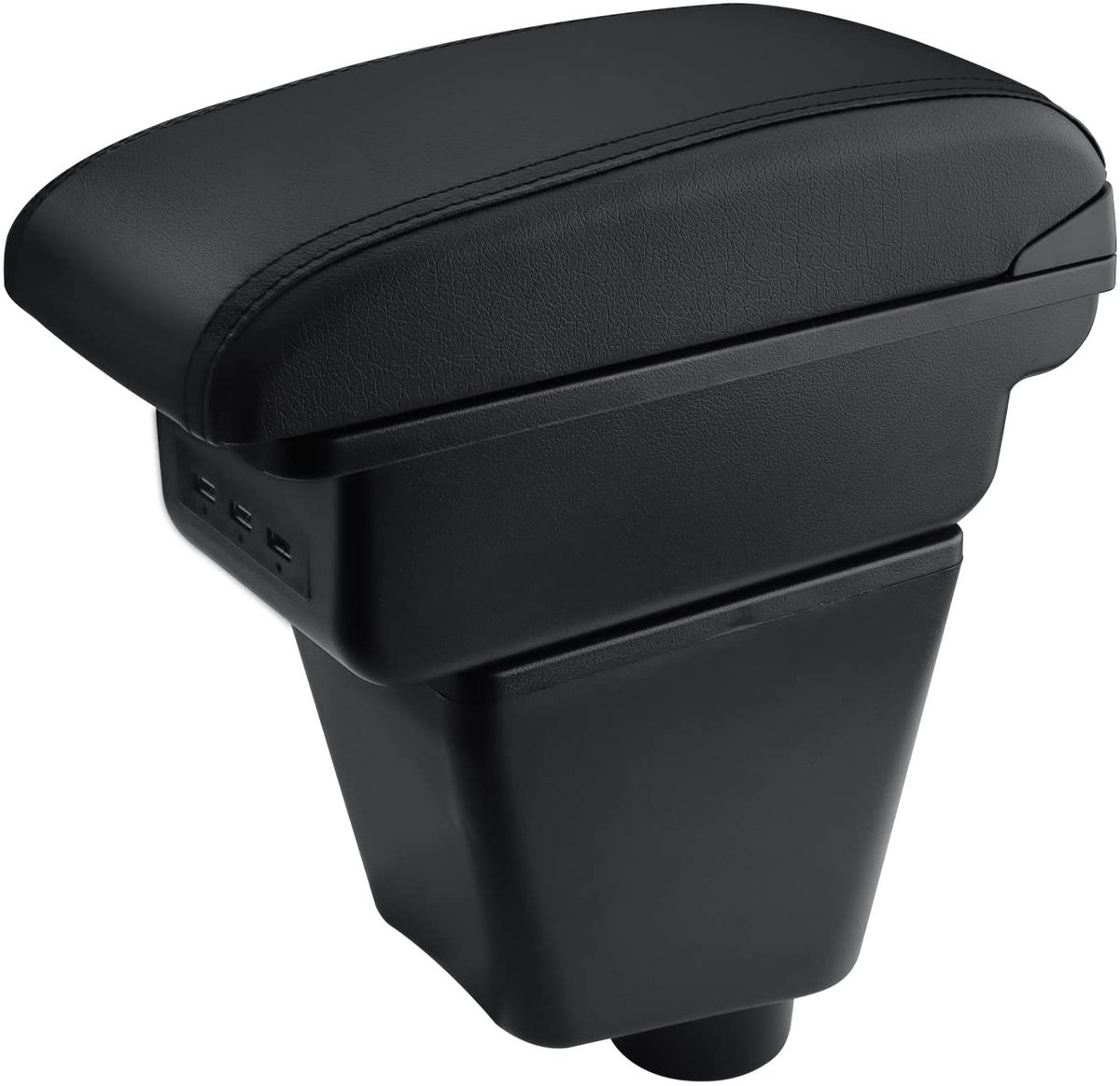 Omgoods - Center Console Armsteun voor Clio 4 met USB-poorten