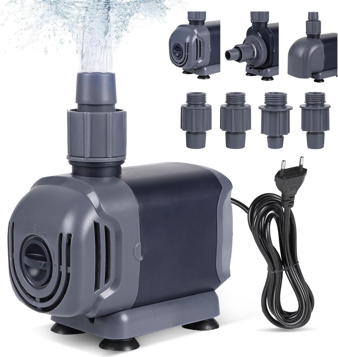 Aquarium dompelpomp 1000 l/u - 15 W - zeer stil - ideaal voor aquaria - SnelShoppen