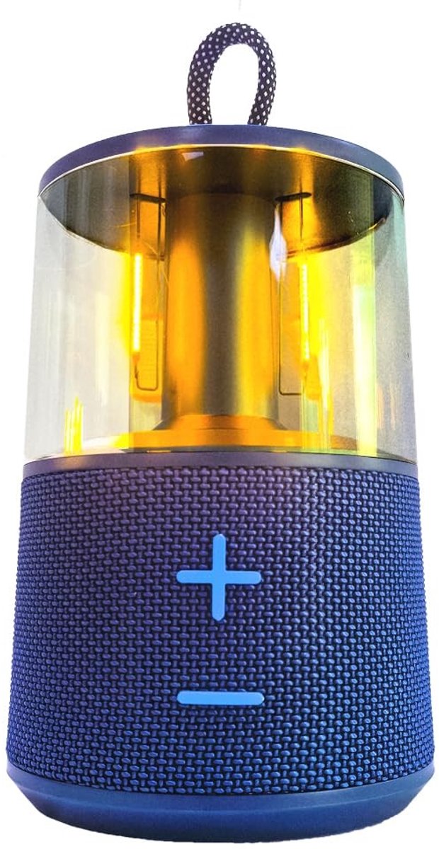 Omgoods - Draagbare Oplaadbare LED Campinglamp met Bluetooth Speaker