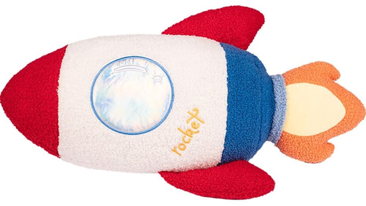 Omgoods - Ruimte-thema Pluche Kussens, Astronaut in Raketvorm