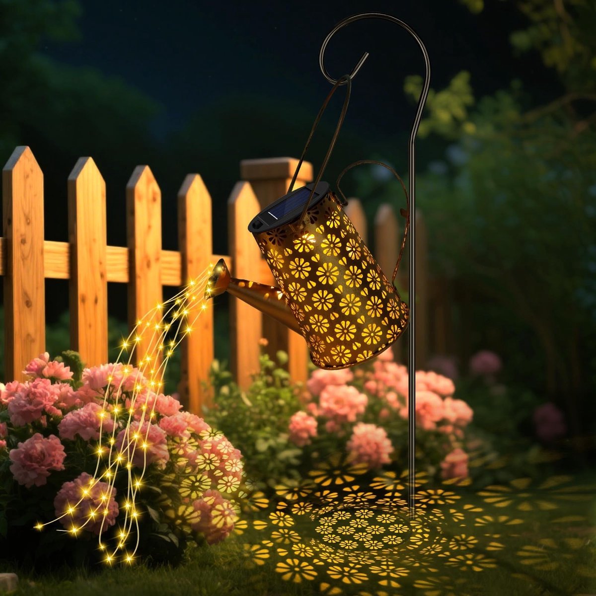 Omgoods - Solar Tuinverlichting met LED en Waterdruppel Effect