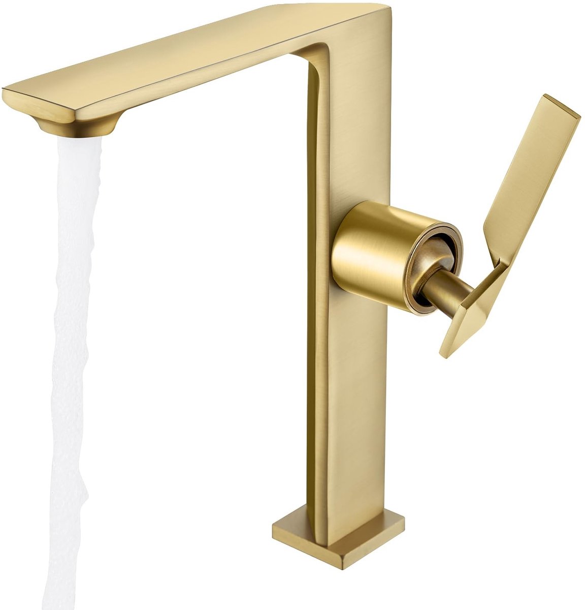 Omgoods - Hoge Gouden Badkamerkraan - Elegant Design