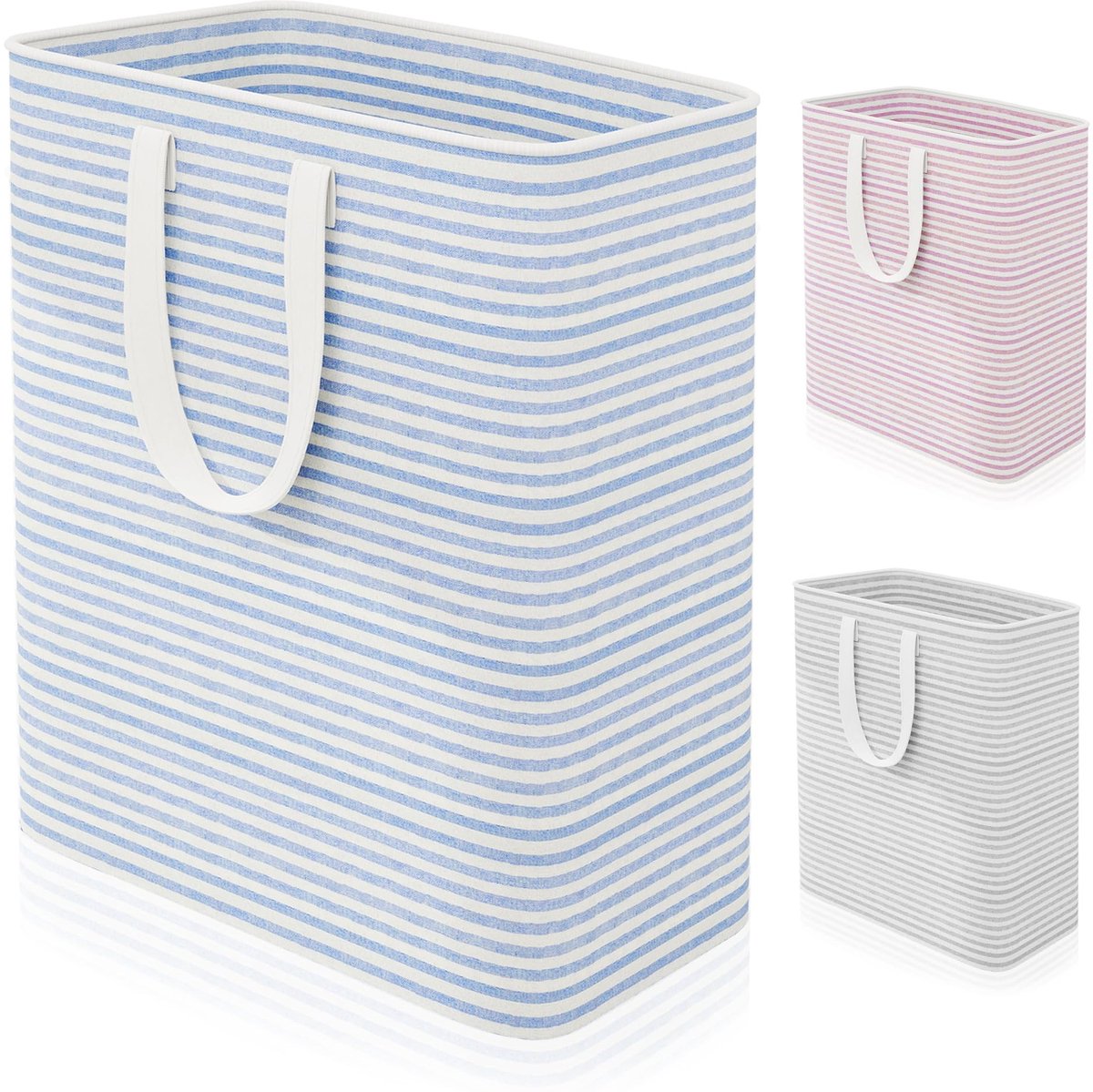 Omgoods - Opvouwbare Wasbak 100L Blauw voor Efficiënte Opslag