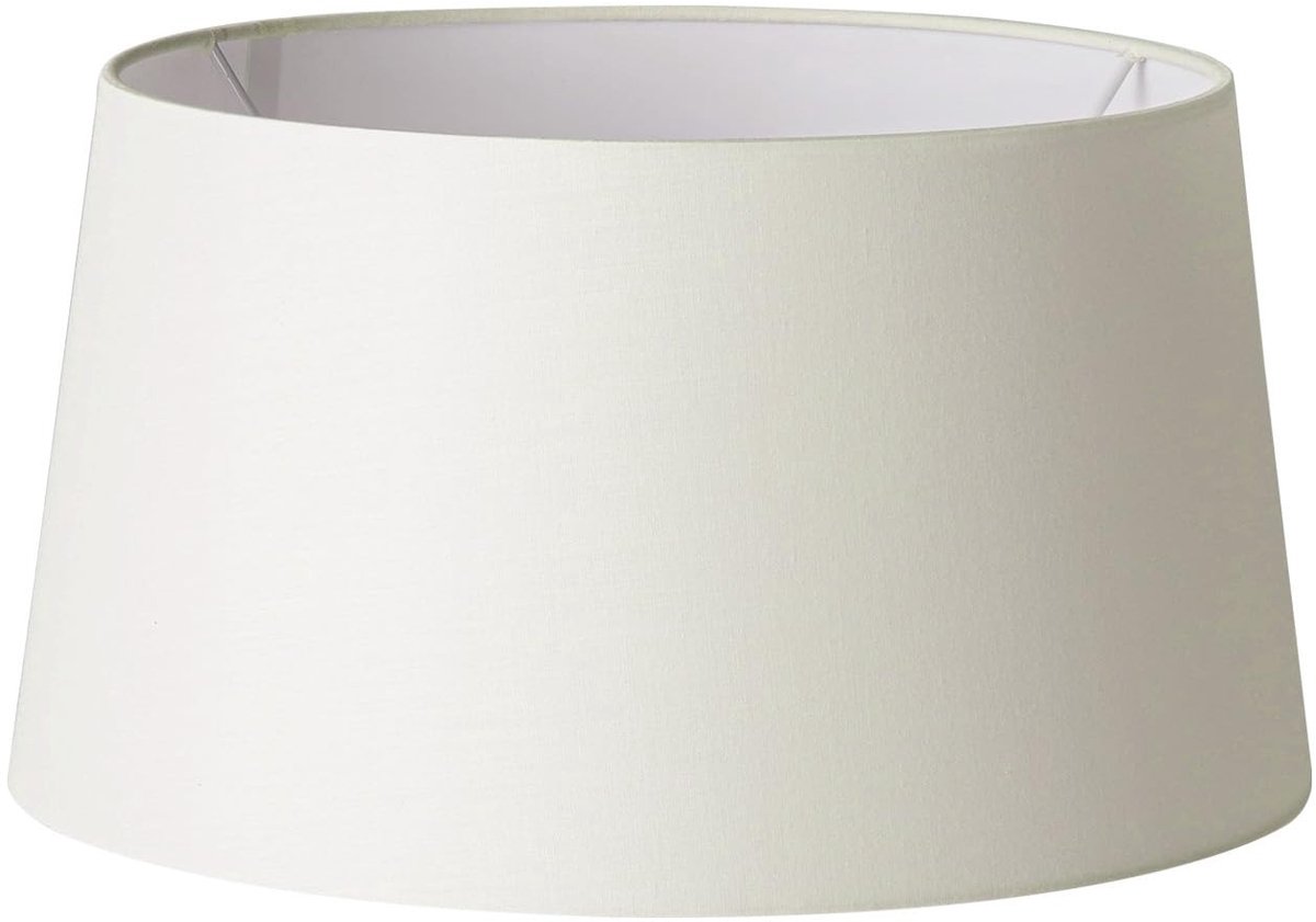 Omgoods - Warm Witte Conische Lampenkap voor Tafellampen