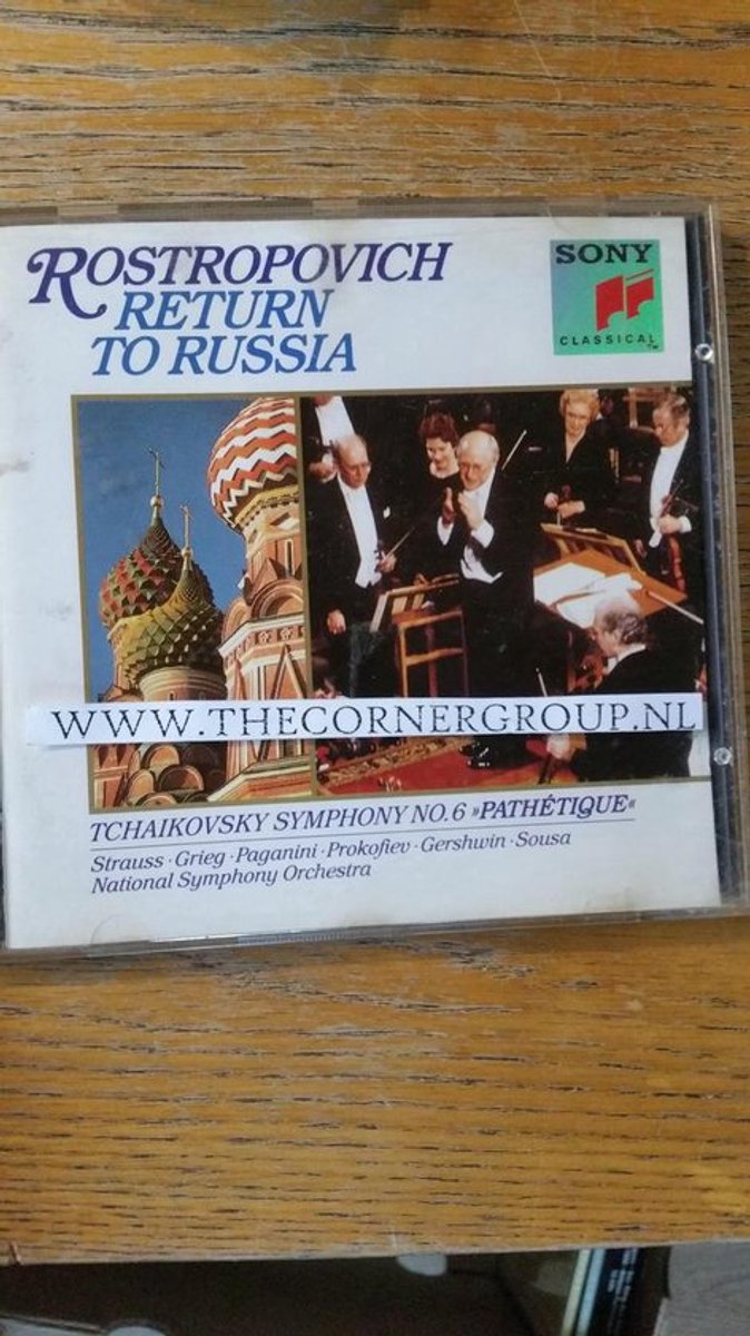 MSTISLAV ROSTROPOVICH-Return To Russia (CD)