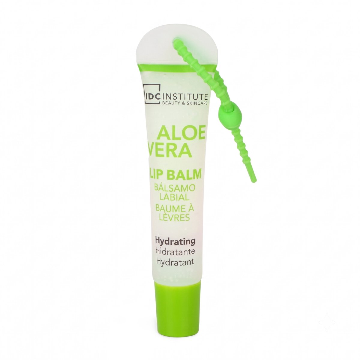 IDC Institute Aloe 12,6 g - hydraterende lipbalsem met sleutelhanger - aloe-geur, 12,6 g