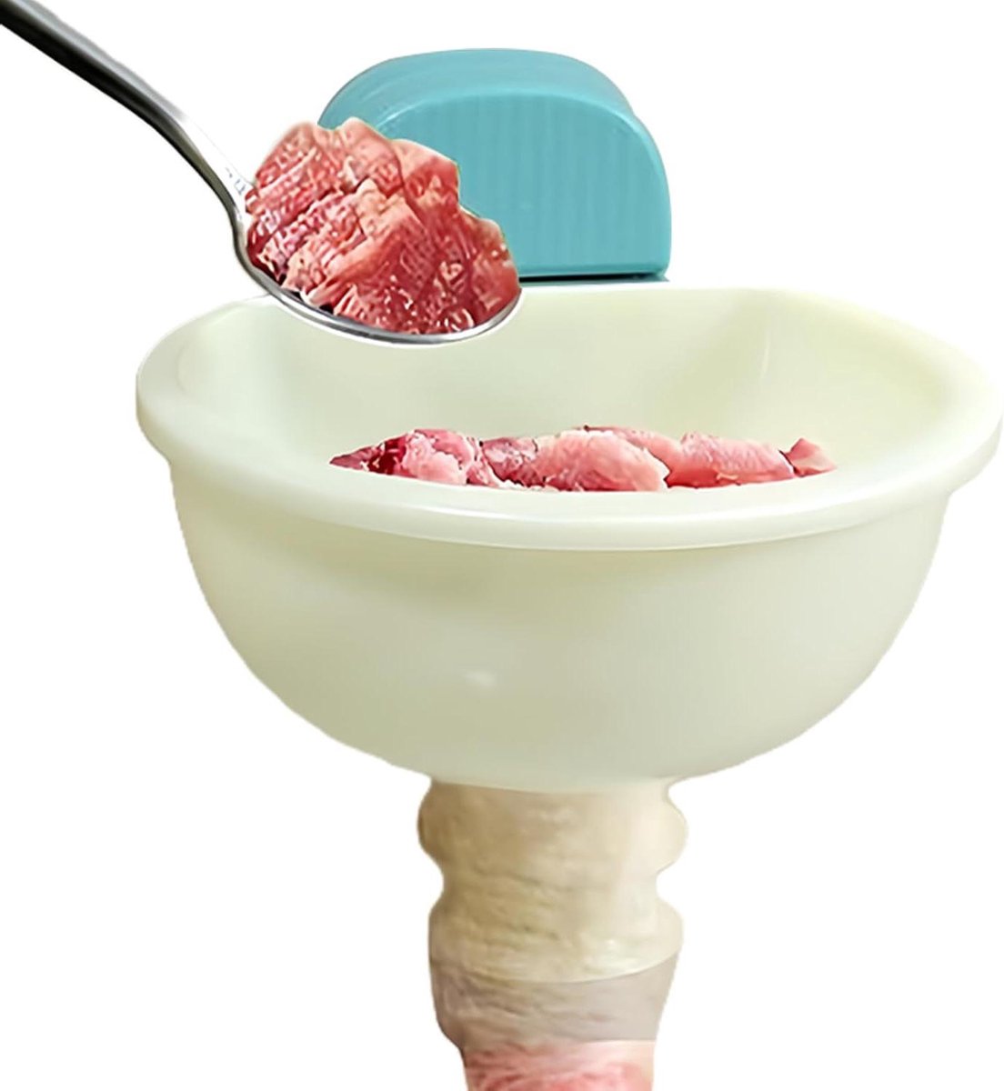 Worstenmaker - Worstenvuller Keuken - Worst Maken - Voedselveilig ABS Materiaal - 13.5x12x12cm - Blauw