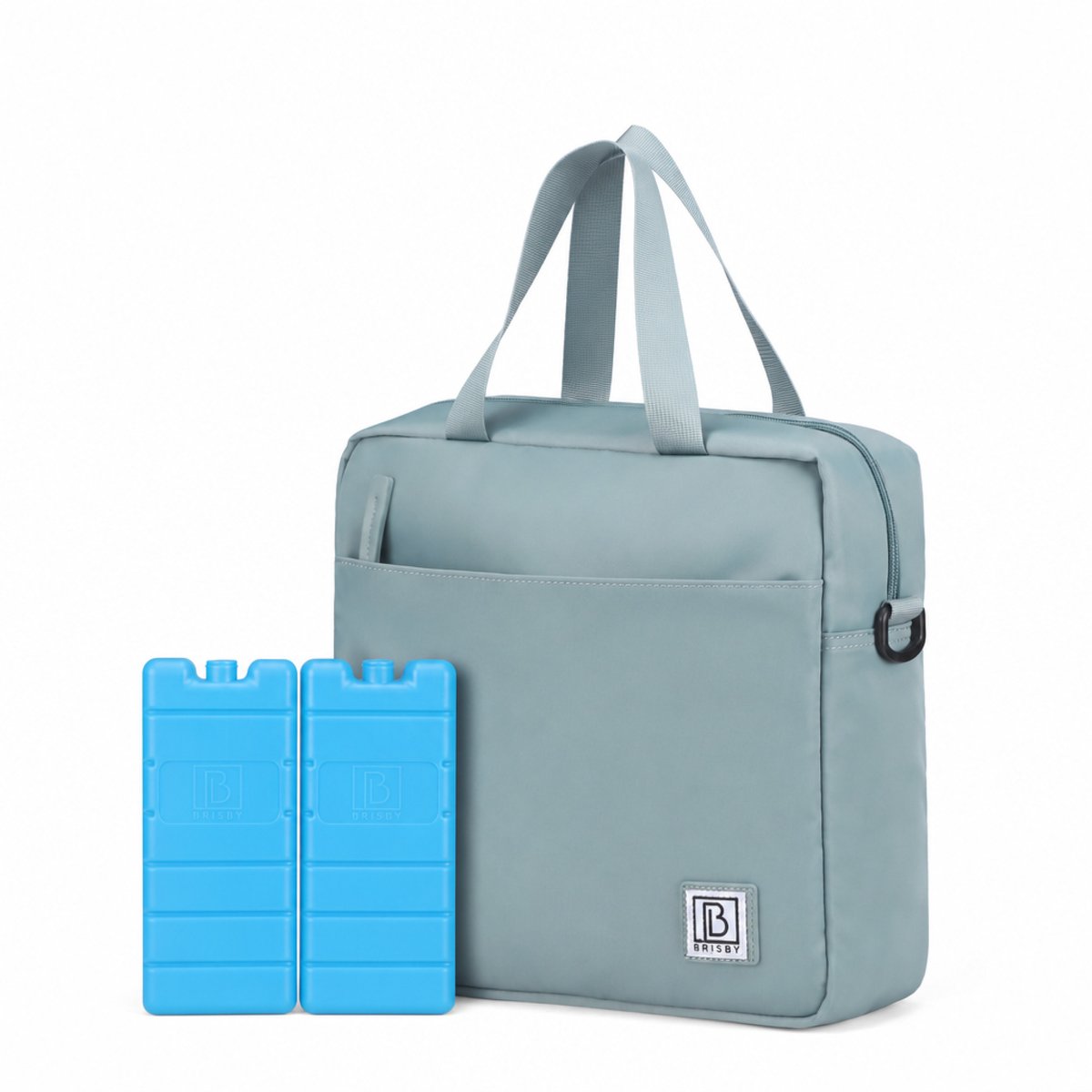Brisby 4 Laags Geïsoleerde Koeltas - Lunchtas 7 liter - Mist Blue