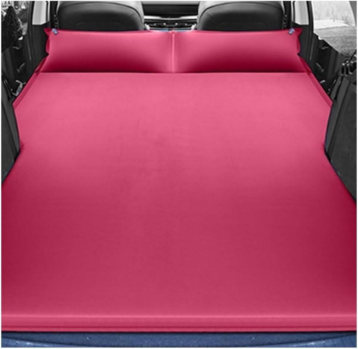 Opblaasbaar Matras - Reisbed Luchtbed - Kamperen Auto - Zelfnivellerend - Voor VW Golf - Rood