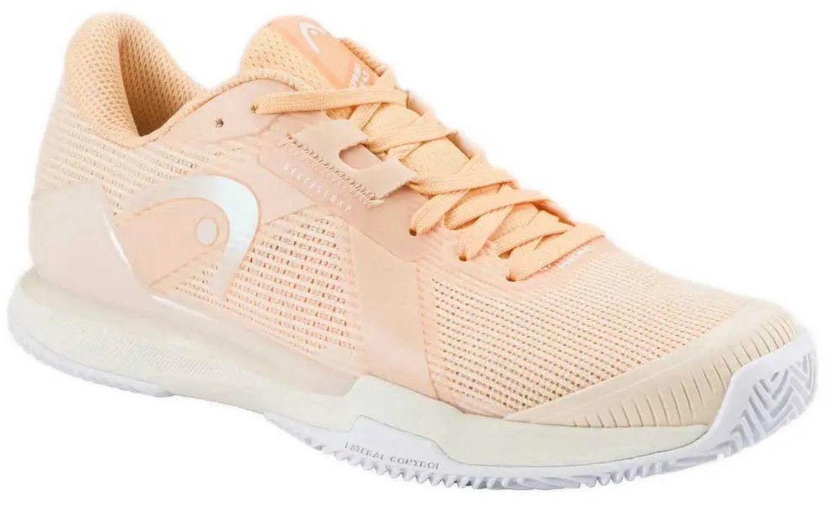 Head Racket Sprint Pro 4.0 Clay Court Schoenen Oranje EU 42 Vrouw