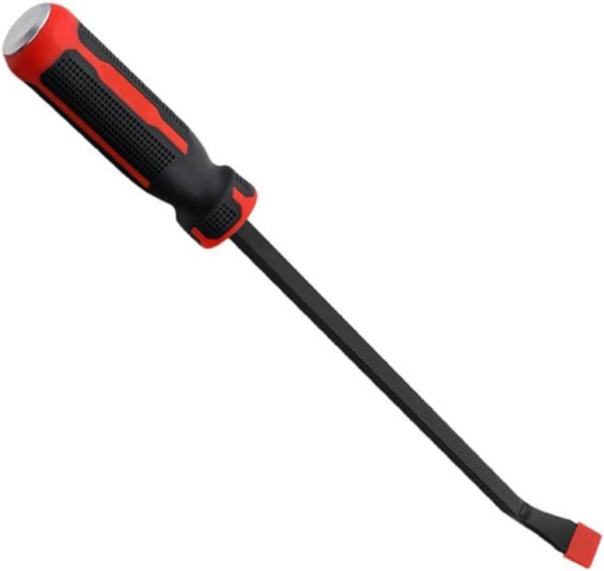 Multifunctionele Hefboomstang - Bandengrijper Hendel - Zware Klussen Uitvoeren - Ergonomisch Ontwerp 30 Graden - 30.5 cm - Zwart Rood
