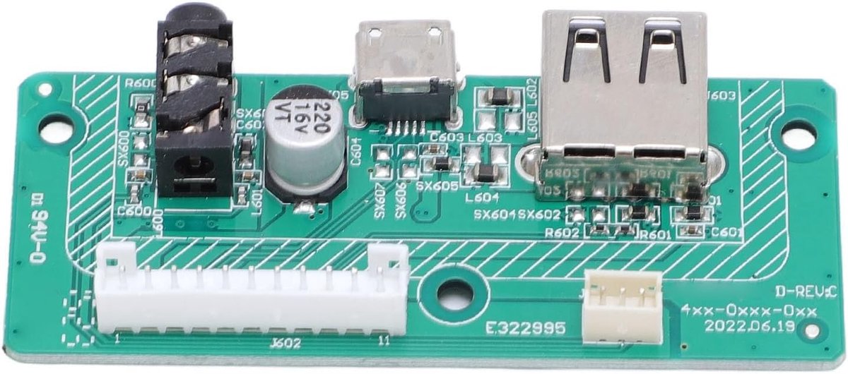 Oplaadpoort voor Bluetooth Speaker, USB Geluidsconnector en Micro USB Aansluiting voor Betrouwbare Geluidsverbinding en Snelle Oplading