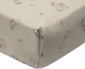 Jollein Hoeslaken Ledikant - 60x120cm - Jersey - Woolly