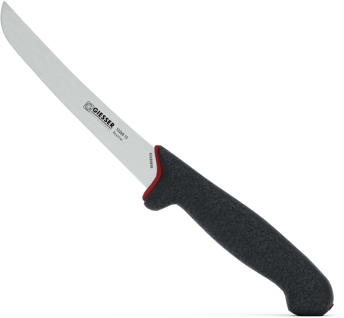 Omgoods - Uitbeenmes Antislip met Gebogen Lemmet van 15 cm