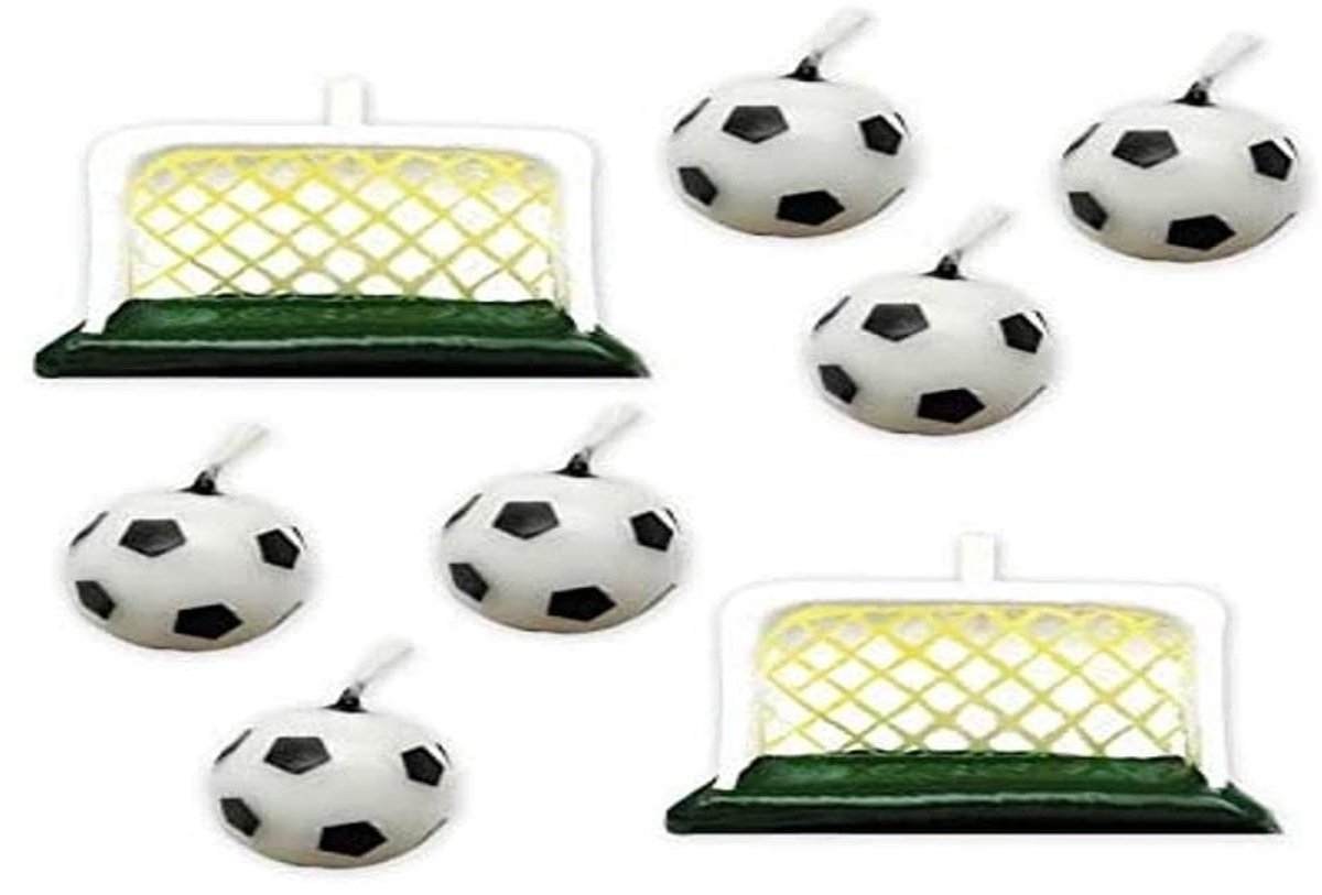Omgoods - Feestkaarsen in Voetbalthema