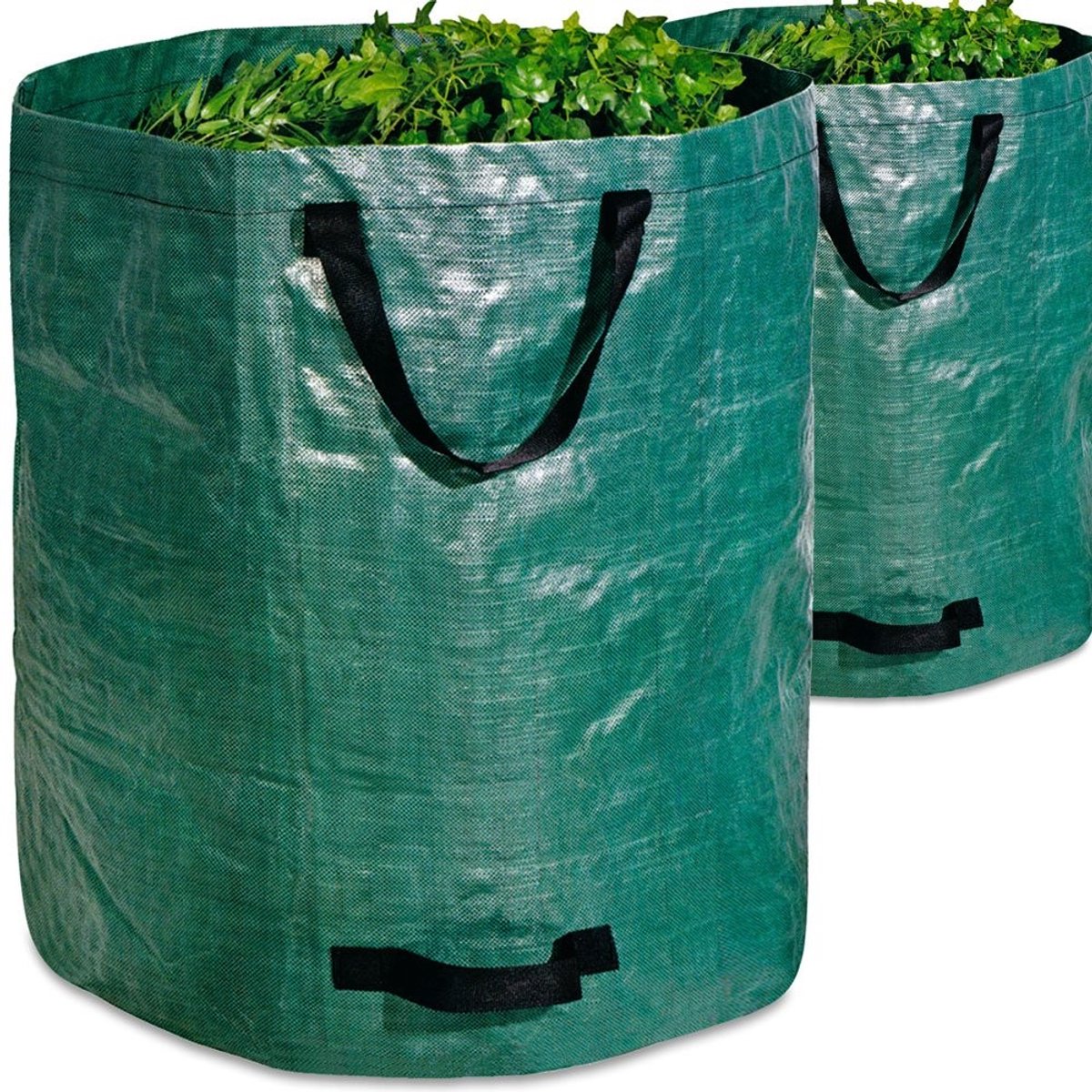 Omgoods - Set van 2 Tuinafvalzakken, 272 Liter Capaciteit