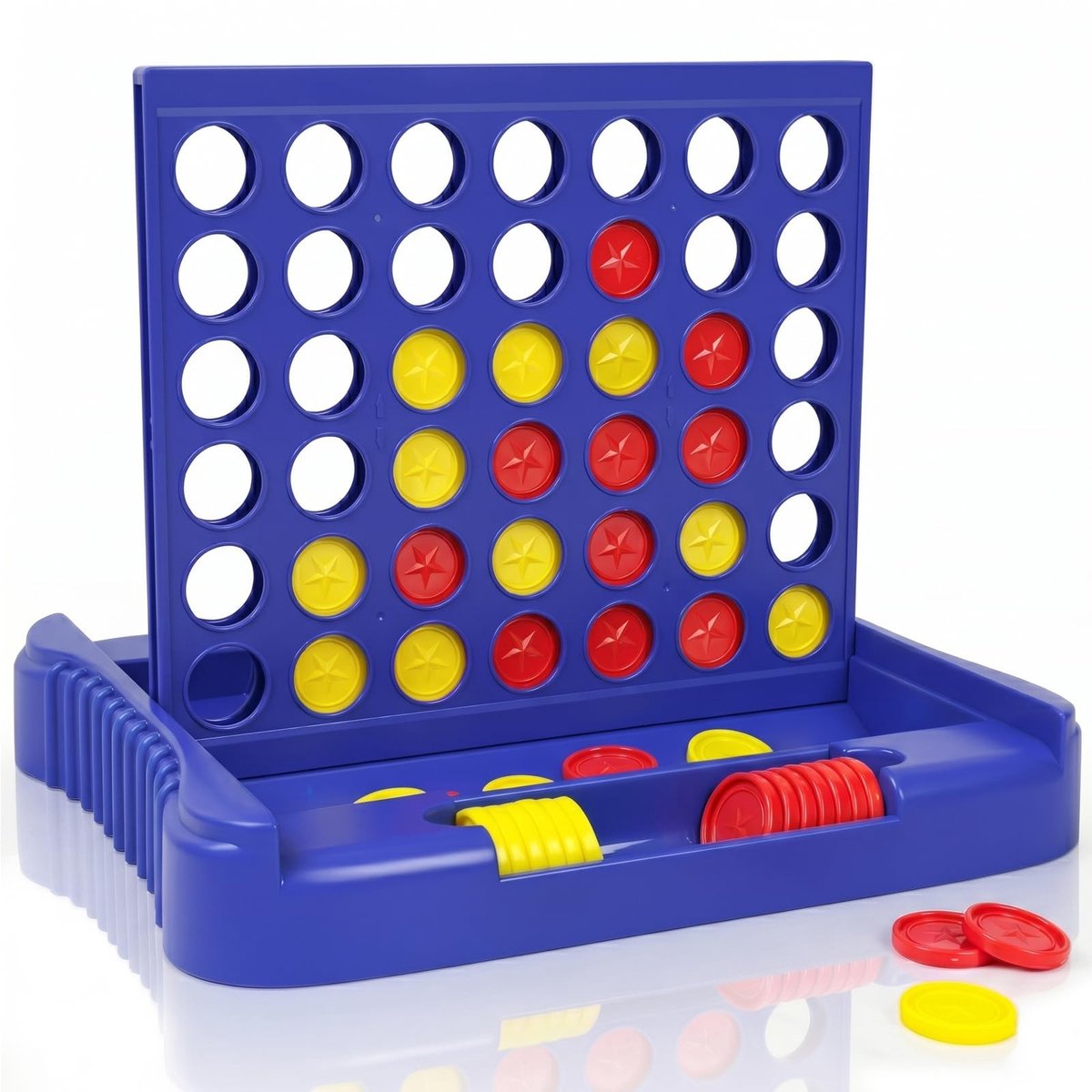 Omgoods - 4 op een Rij Spelset voor Kinderen en Volwassenen