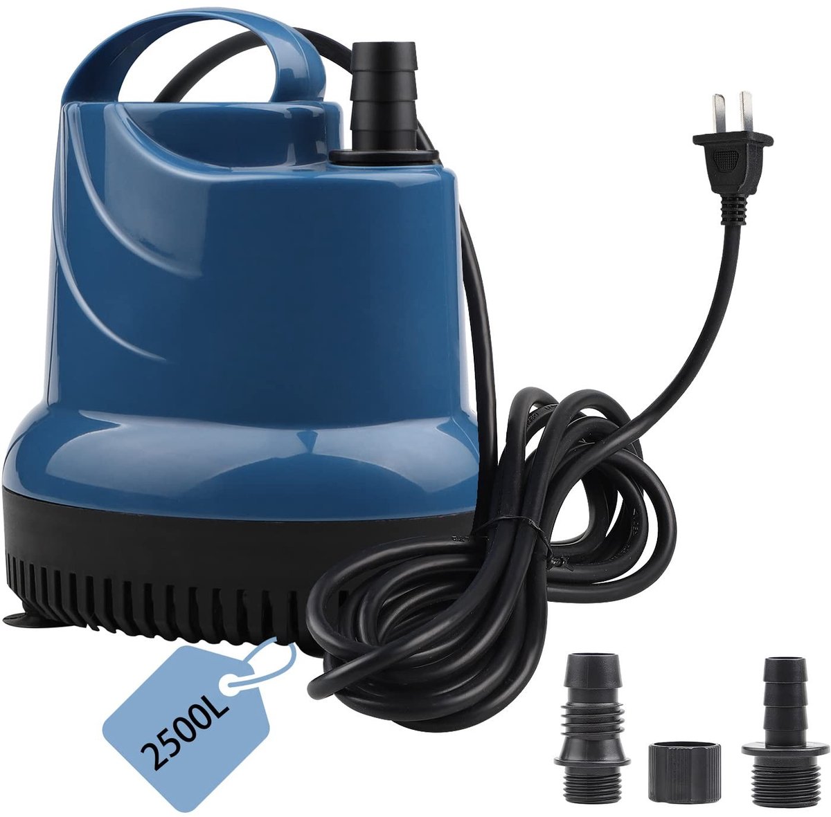 Omgoods - Submersibele Waterpomp met 2500 l/h en 2.3 m Hoogte